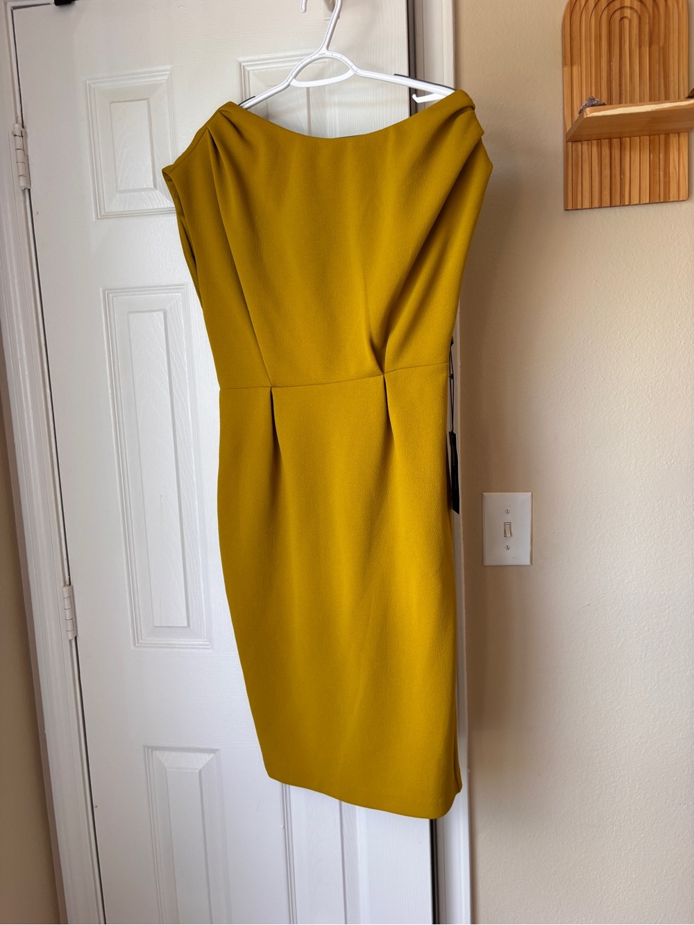 Women’s Mustard Sheath Dress